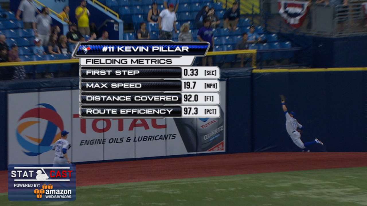 Pillar records his first must-see moment of '16