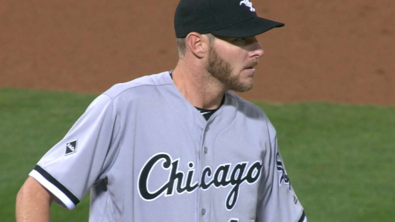 Sale fans 8 as White Sox edge A's