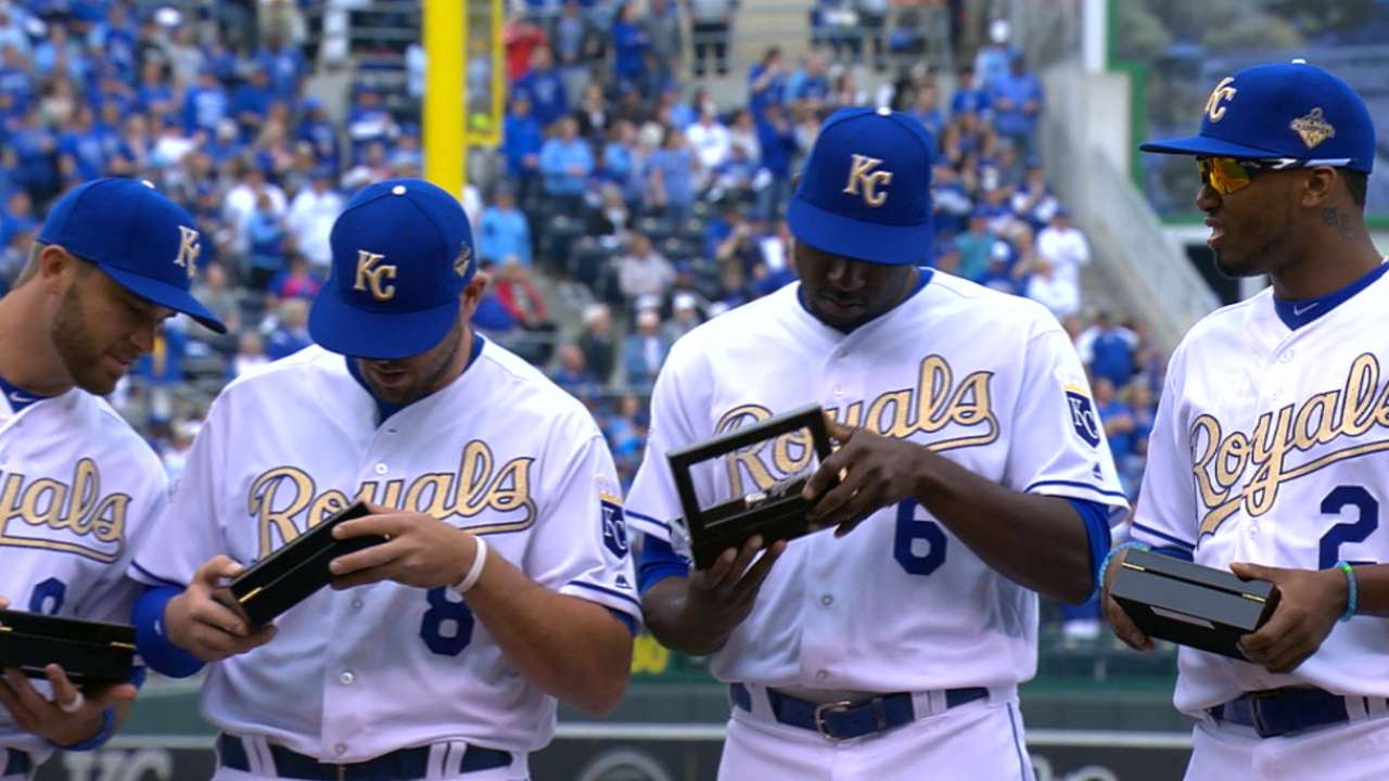 Ring ceremony culmination of Royals' crown