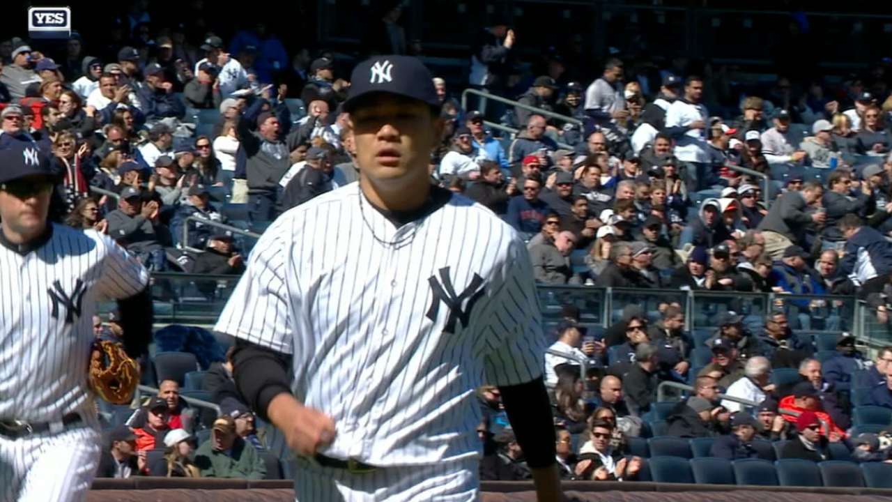 Tanaka goes 5 2/3 innings