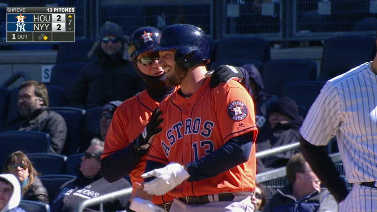 White enjoys memorable Major League debut