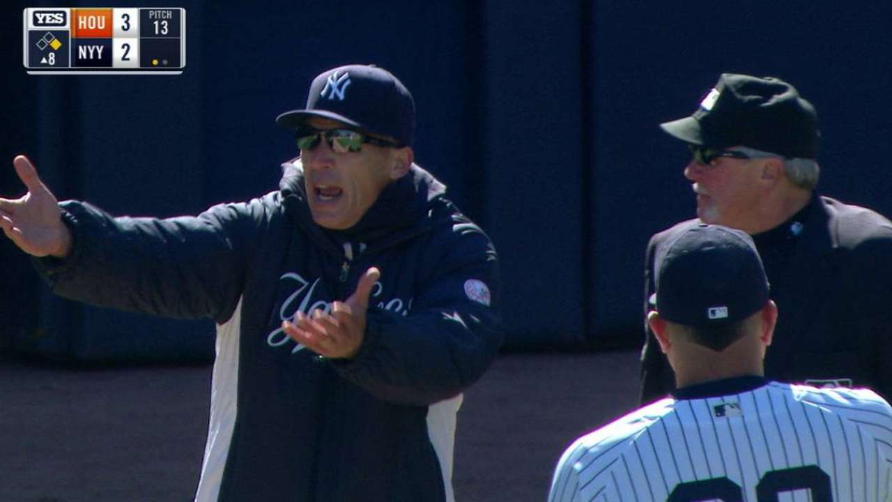 Girardi: No protest papers filed after opener