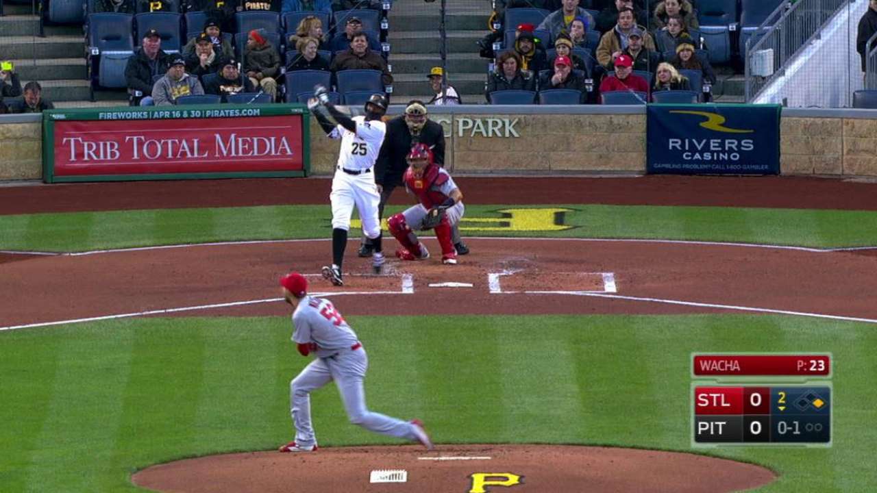 Polanco's RBI triple