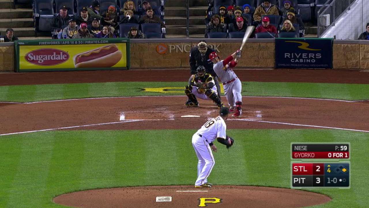 Gyorko's two-run home run