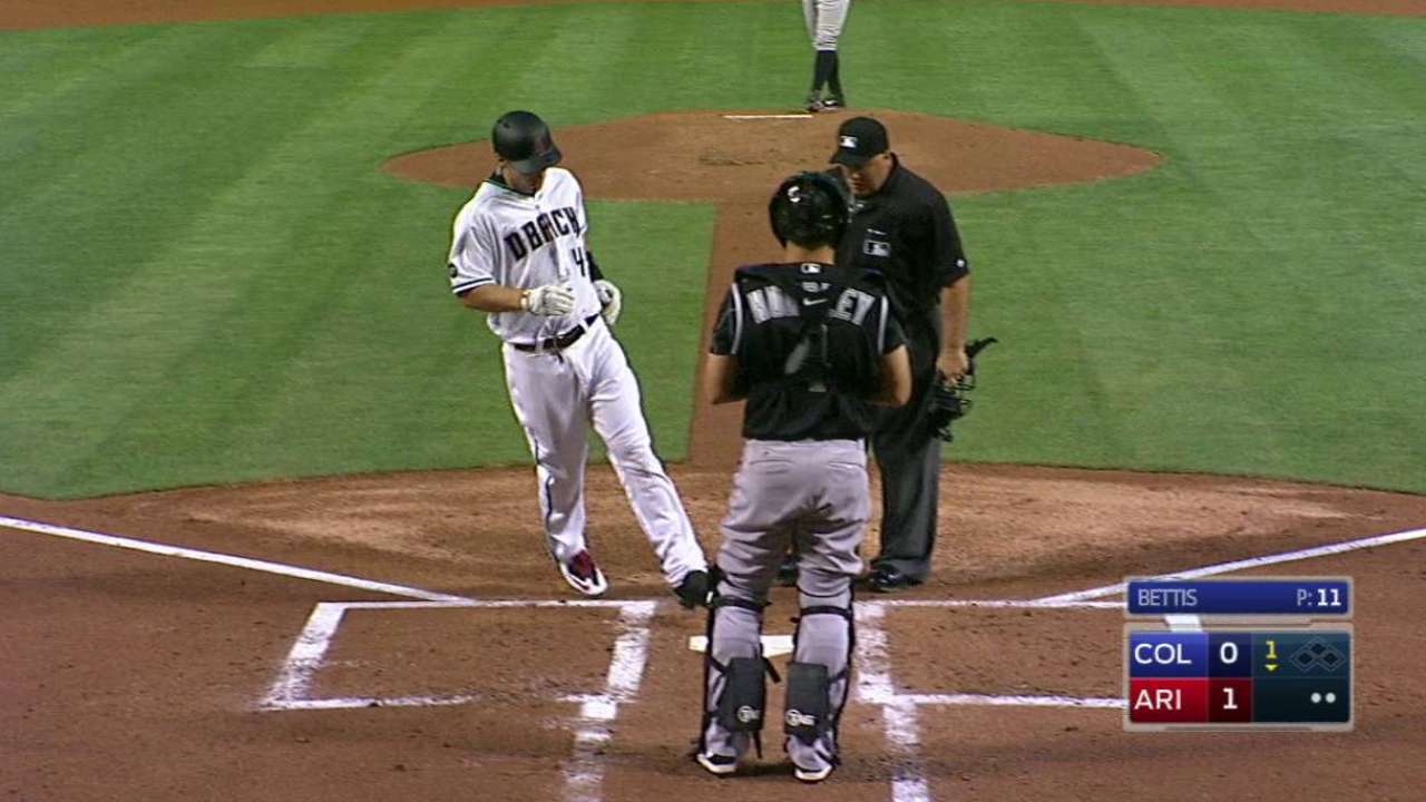Goldy's 4 RBIs lead D-backs past Rox