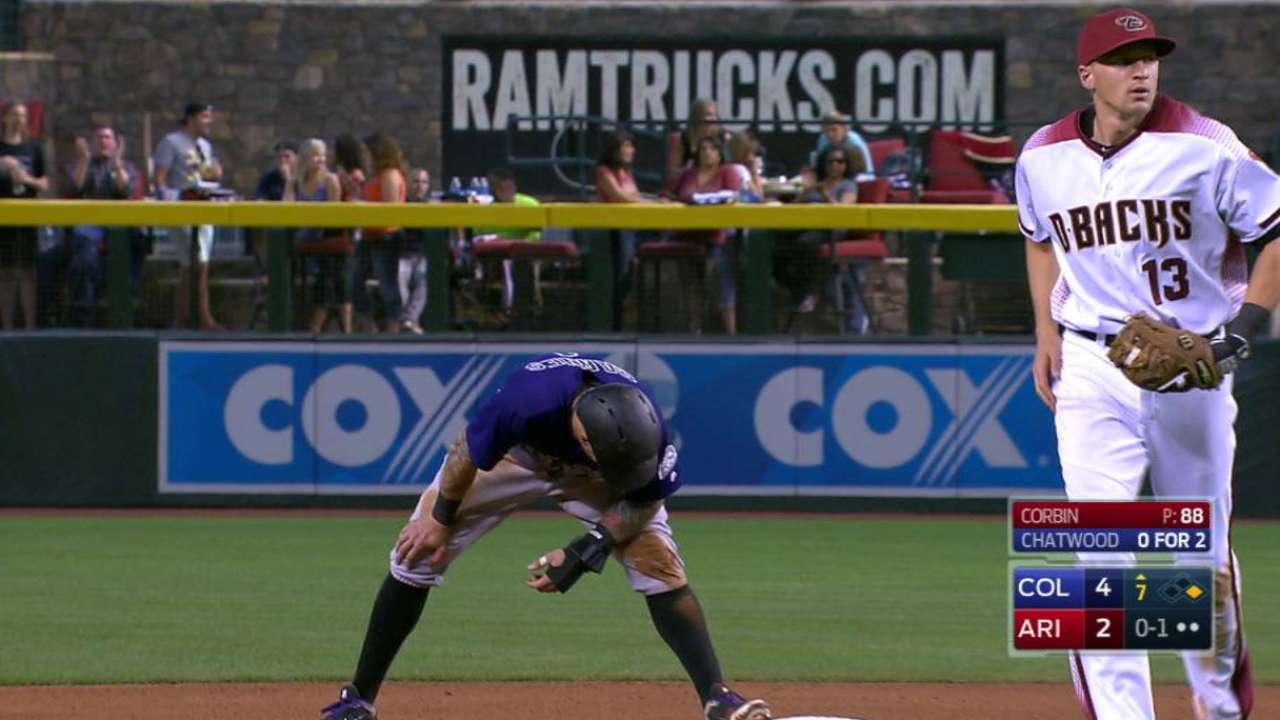 Corbin picks off Barnes