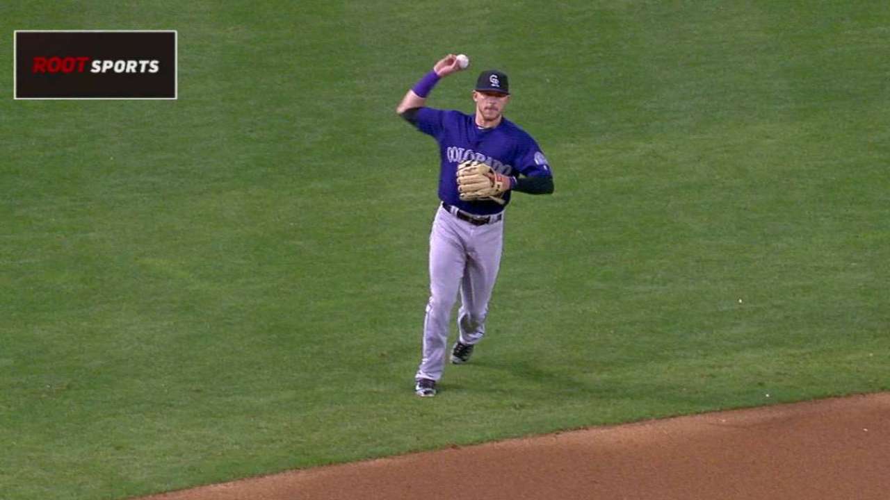 Story's running catch
