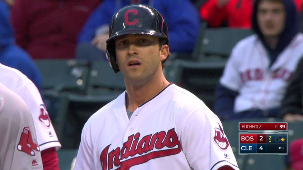Naquin relishes first week in bigs despite lone nod