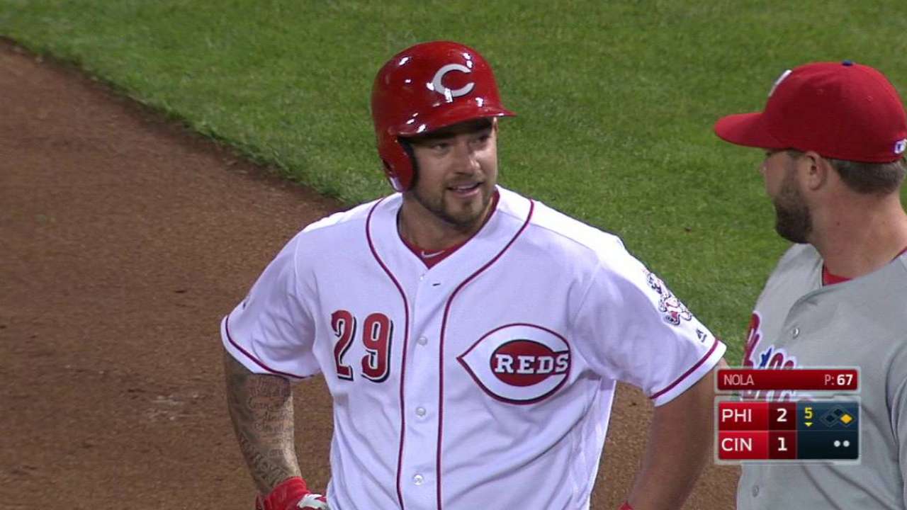 Finnegan's first career hit
