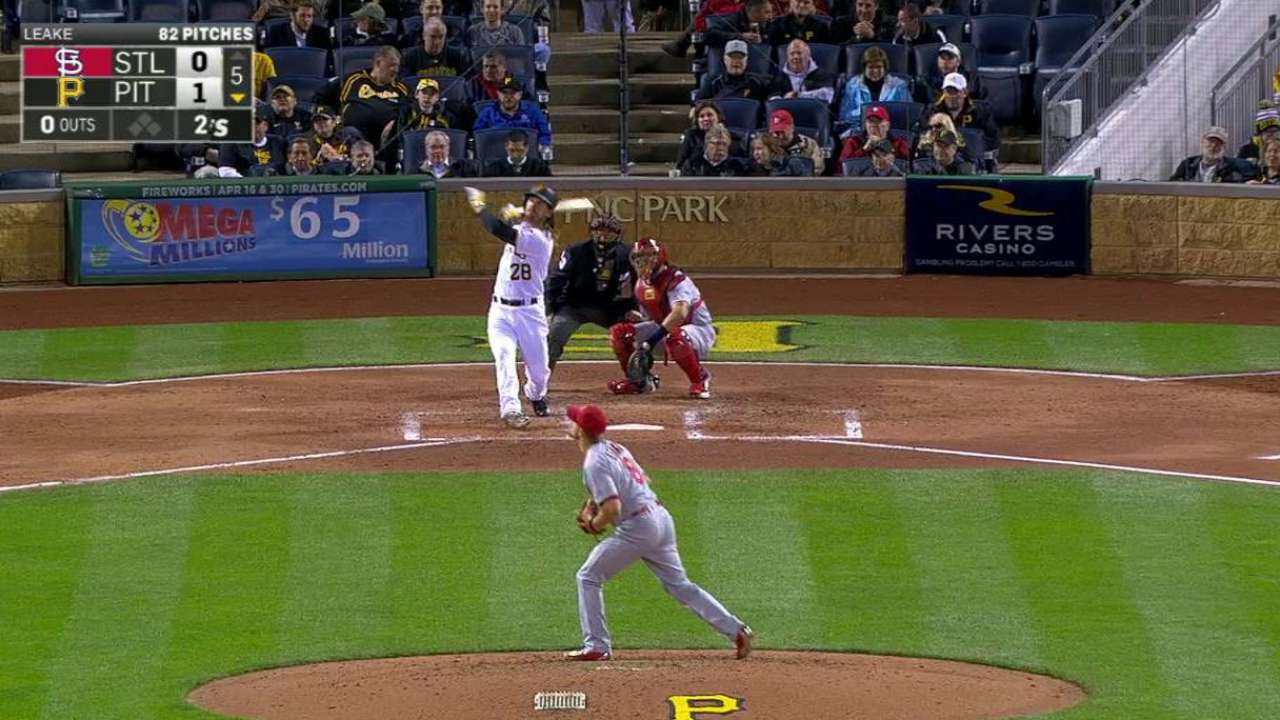 Jaso's Little League home run