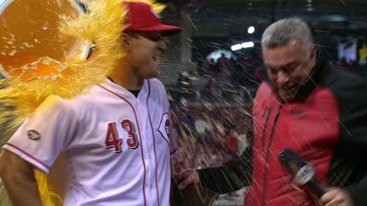 Schebler redeems himself with game-winner