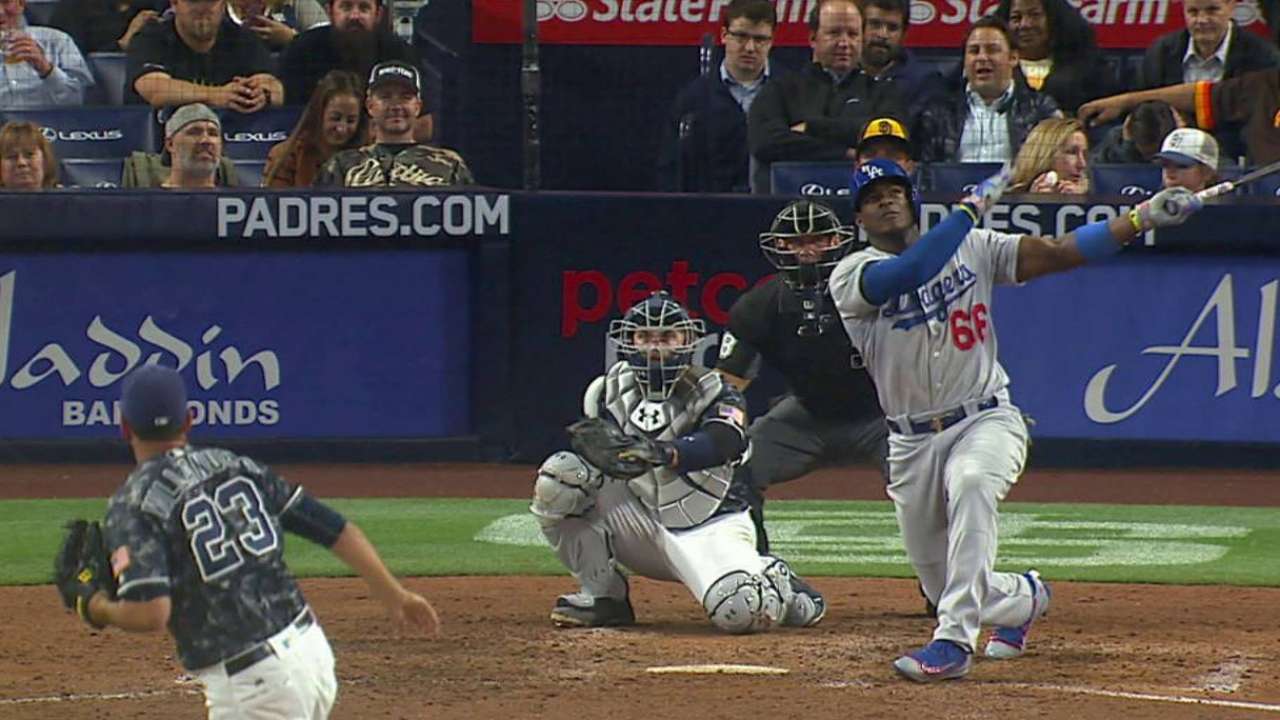 Puig's solo homer