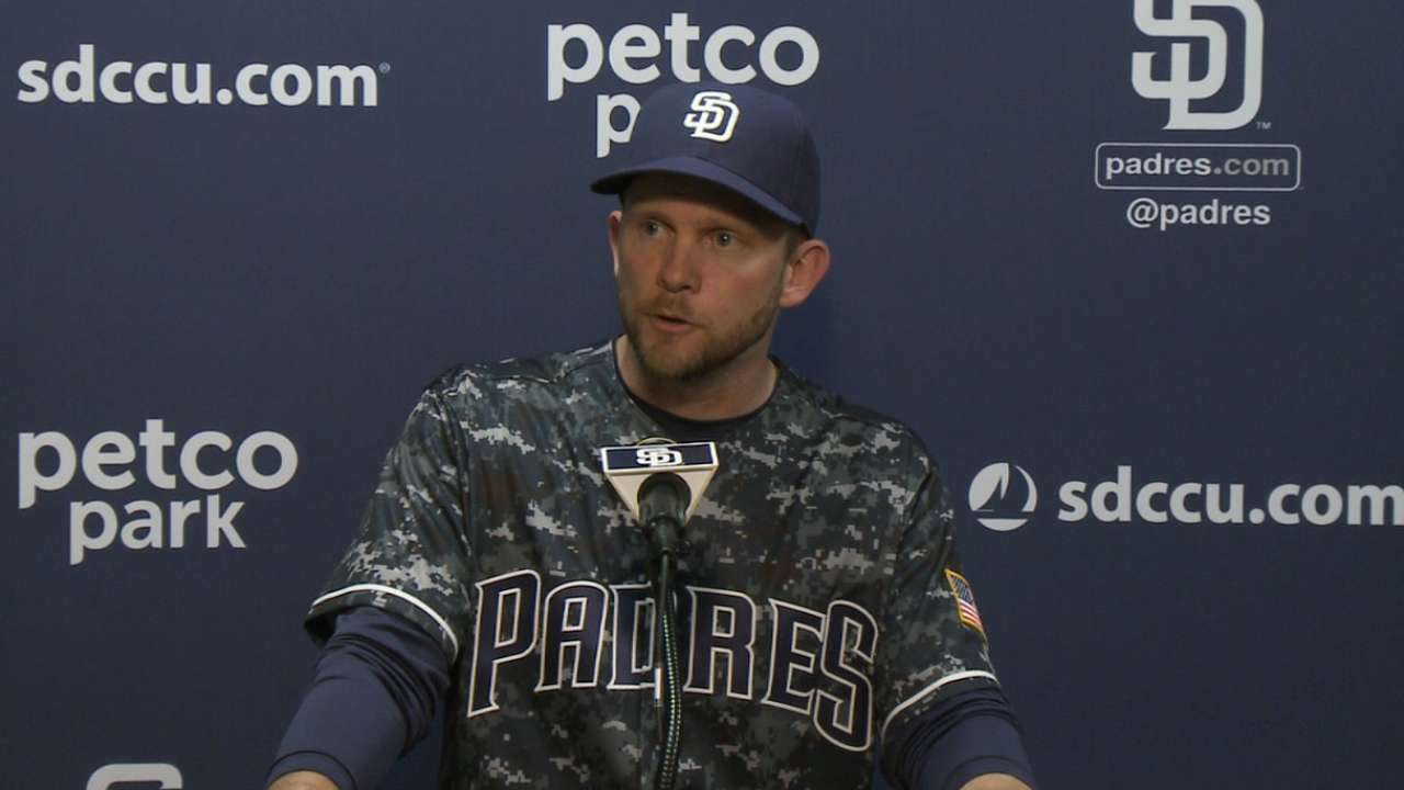 Green on Padres' 7-0 loss