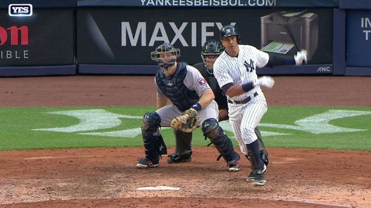 Rodriguez's RBI single