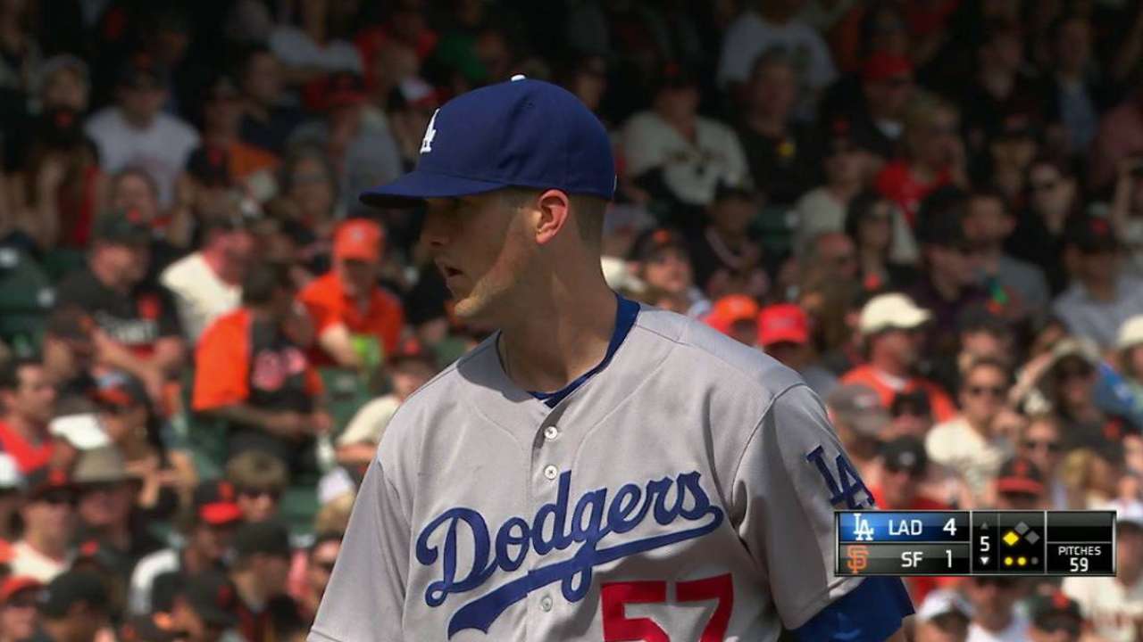 LA falls 1 short of scoreless-innings record