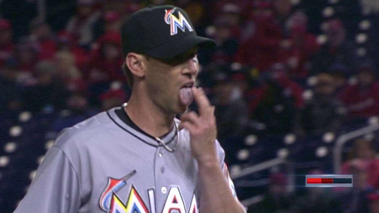 Breslow's key whiff leaves Harper on deck