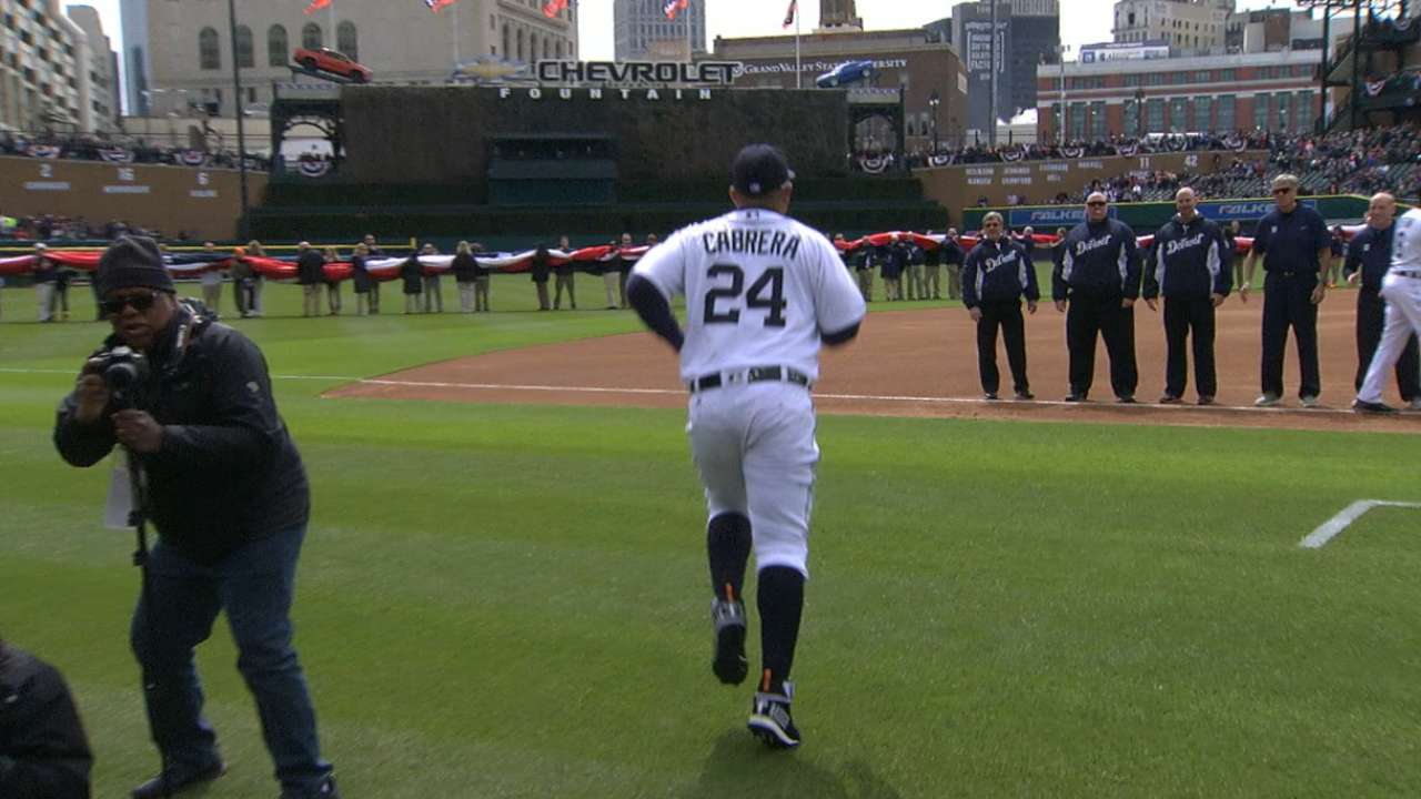 Tigers welcome their lineup