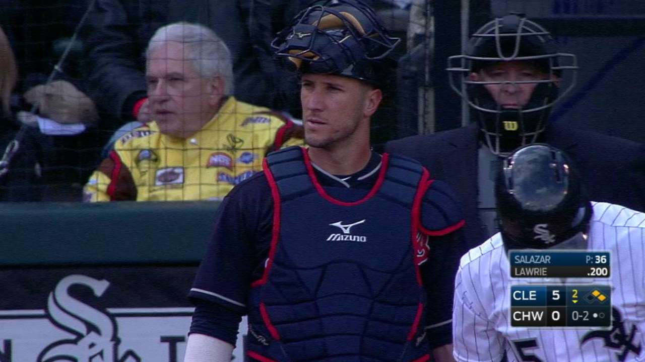 Gomes nabs Garcia at first