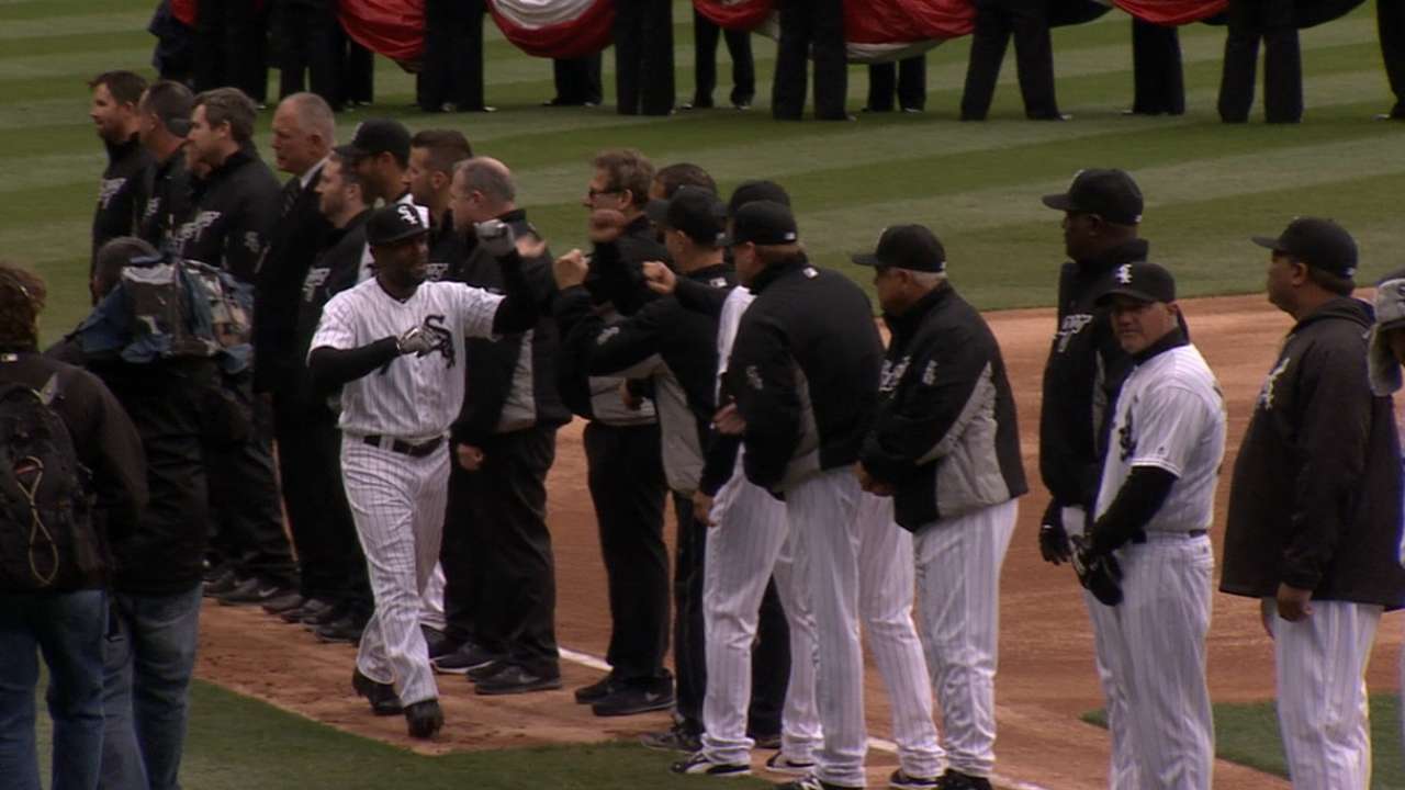 White Sox introduce lineup