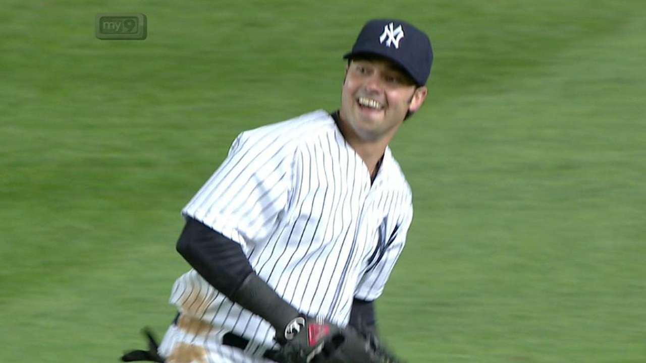 Swisher's acrobatic play