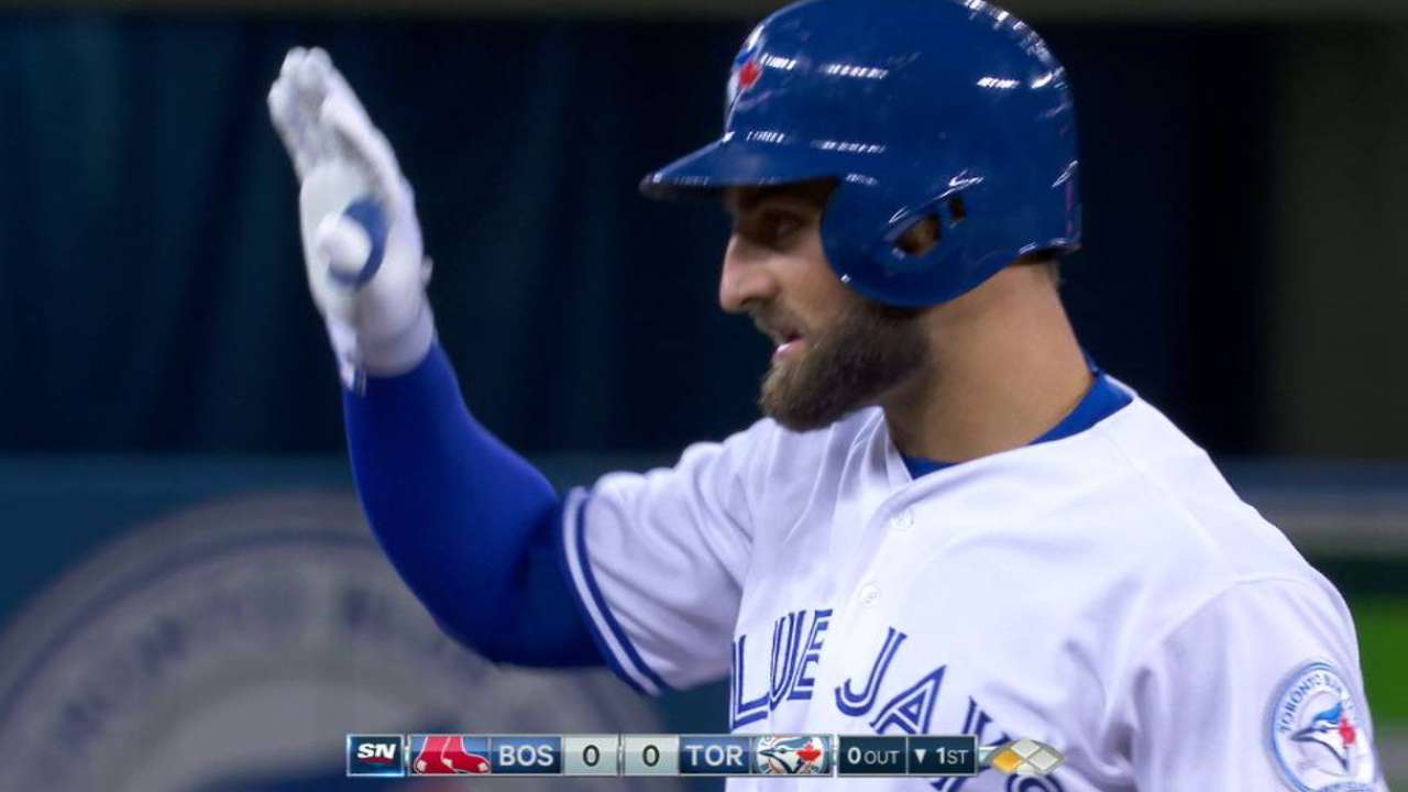 Pillar's leadoff triple