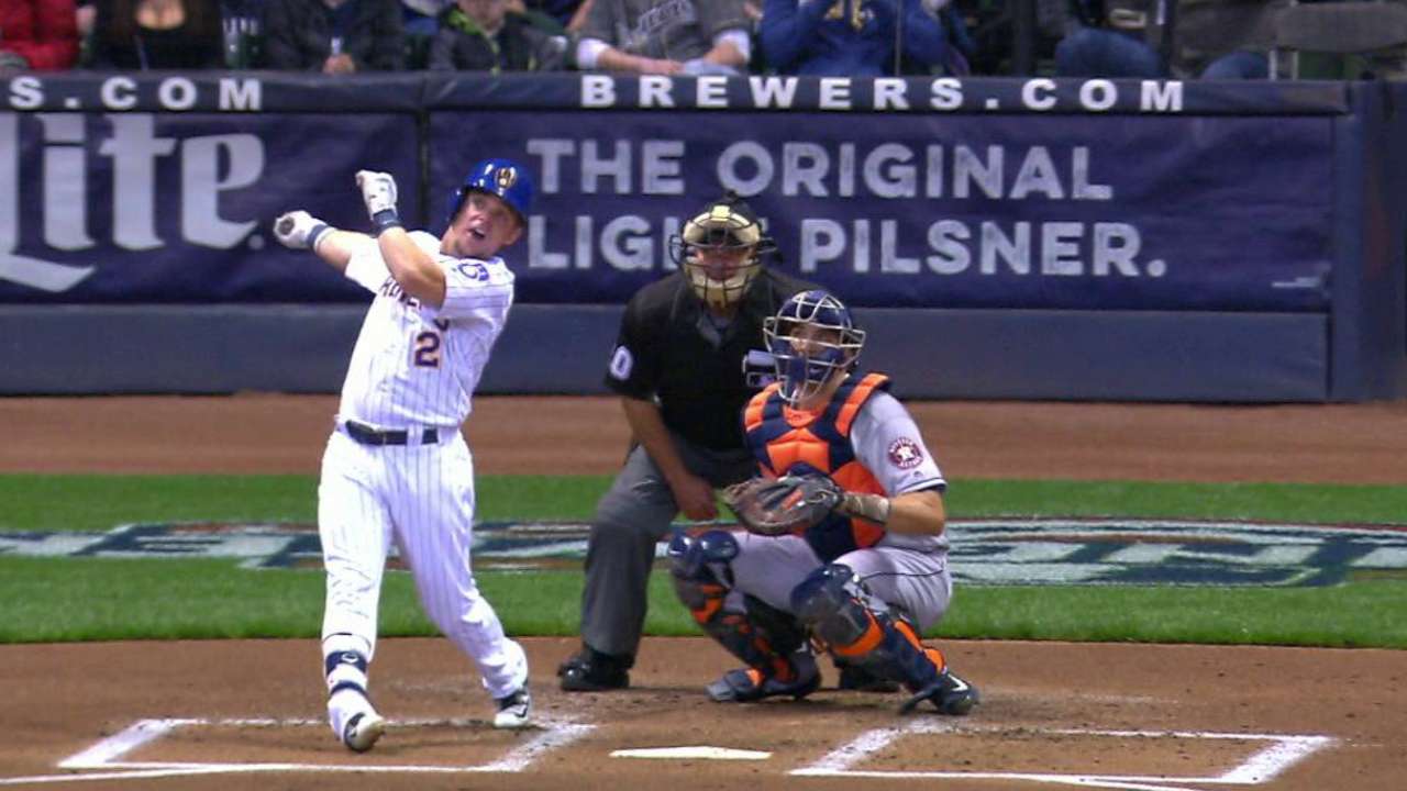 Gennett's solo homer