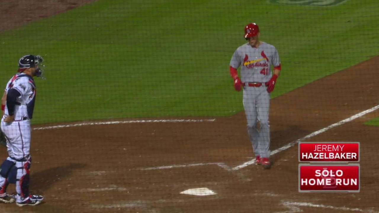 Hazelbaker's solo shot