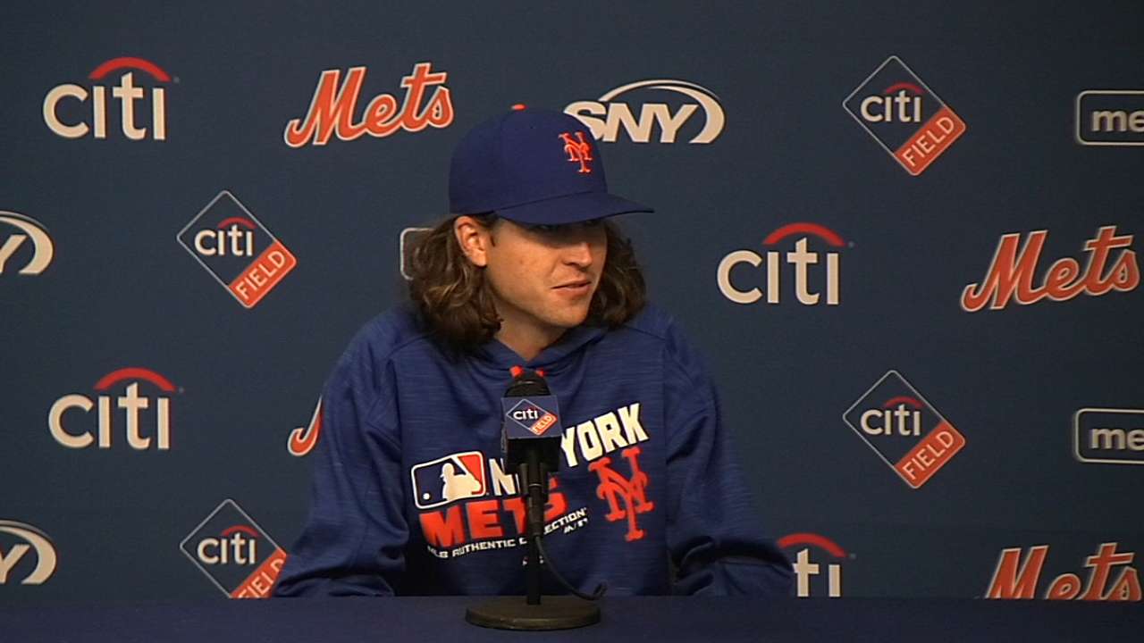 Wright, deGrom on win, health