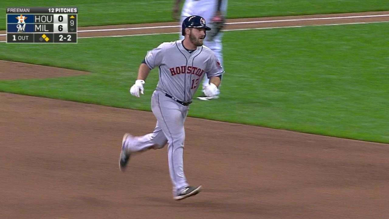 White's three-run homer