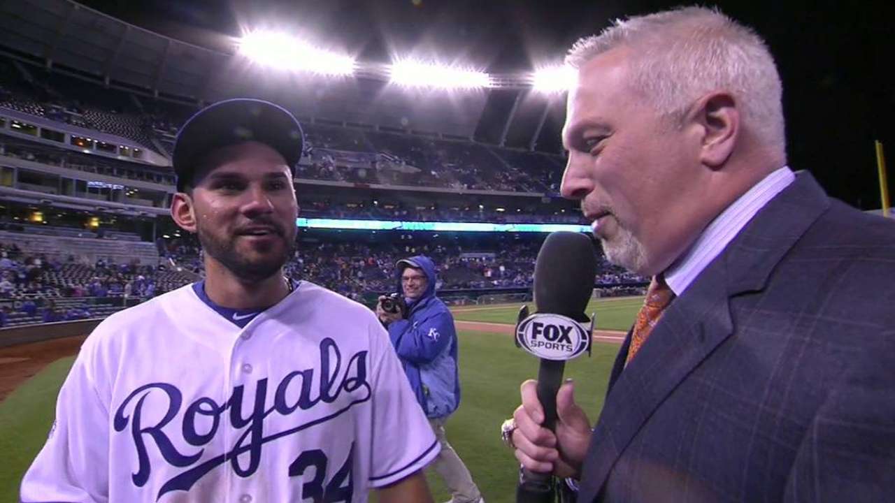 On cold night, some f-f-firsts for Fuentes