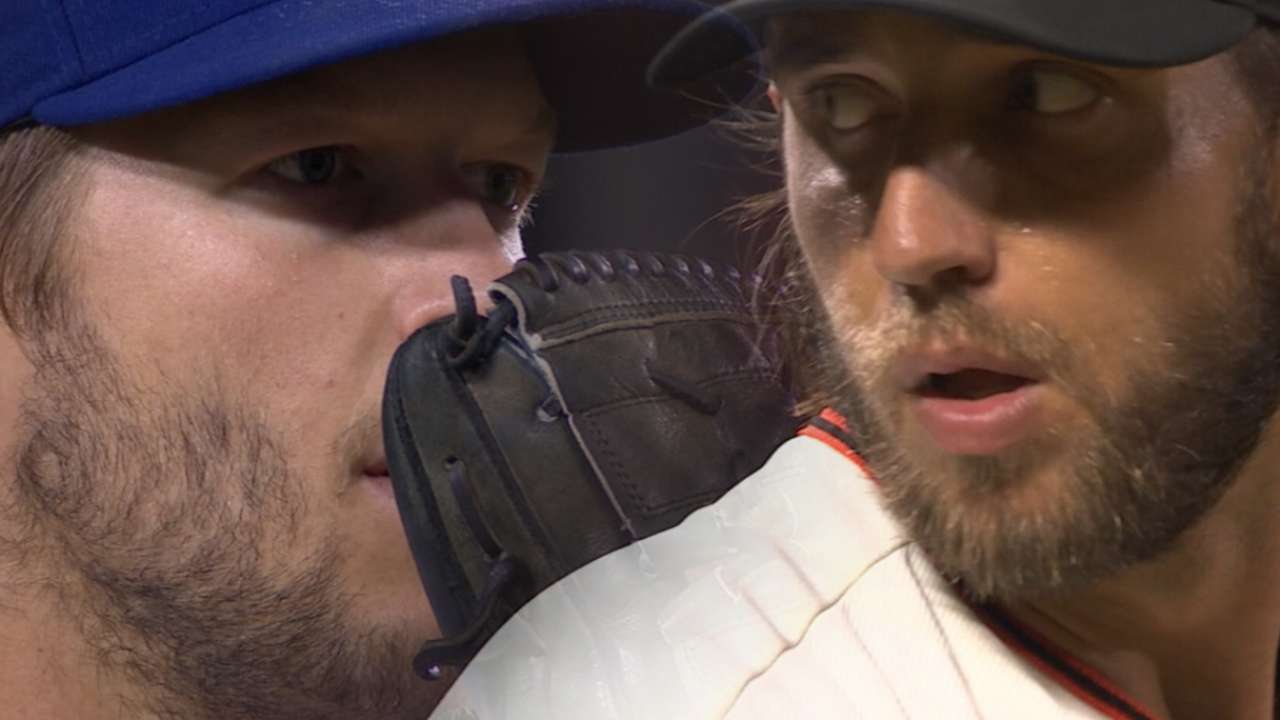 Kershaw vs. Bumgarner duel highlights today's slate