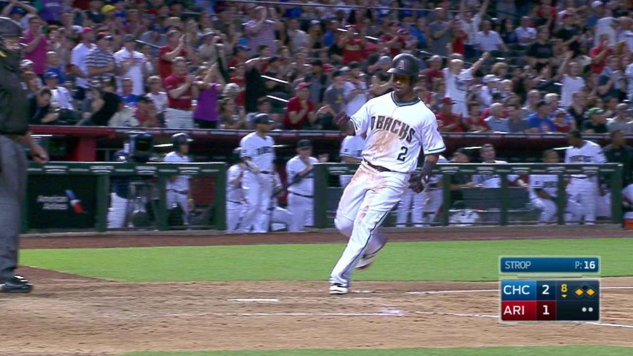 Goldy's RBI ties game