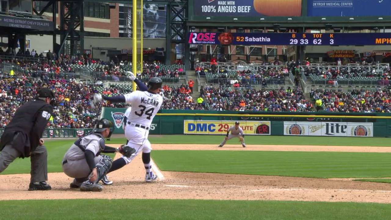 Tigers activate McCann off DL, trade B. Wilson