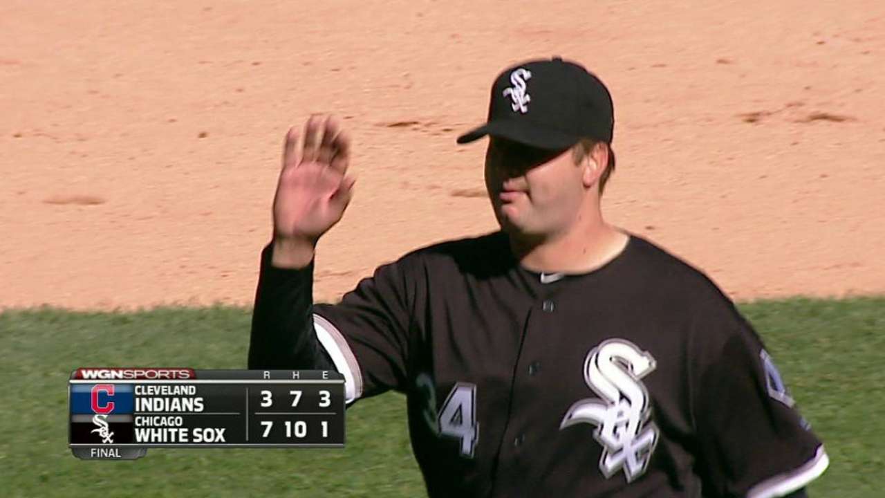 Reliever Albers proving valuable to White Sox