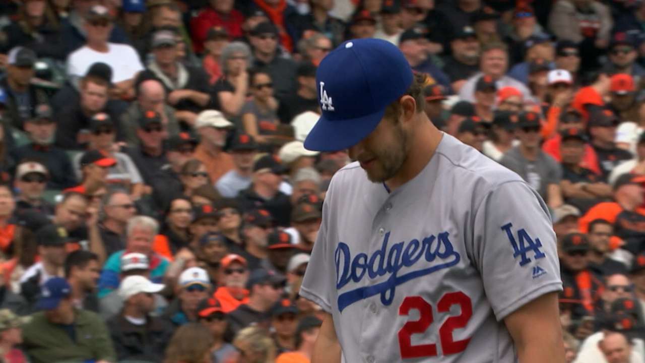 Kershaw goes eight strong