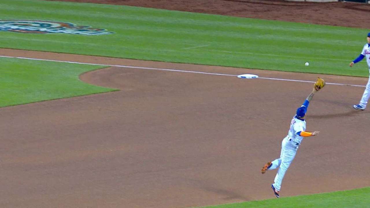 Cabrera's leaping grab