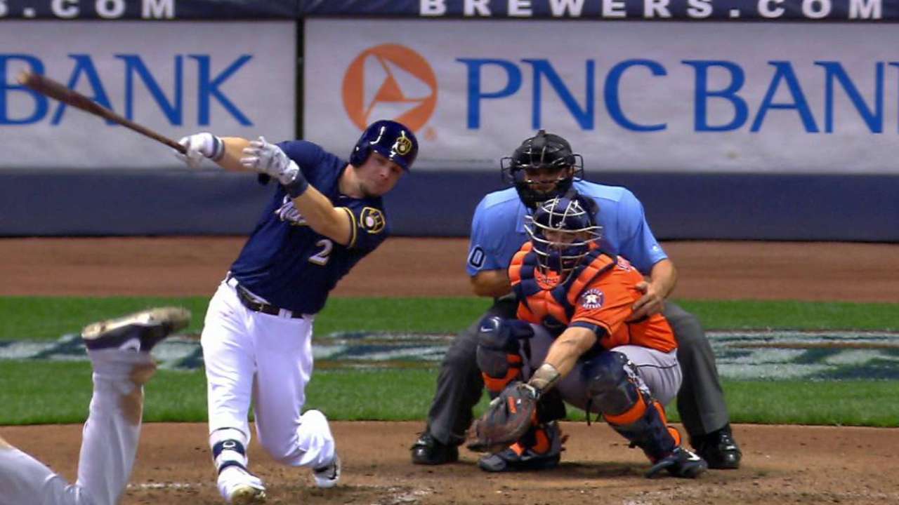 Gennett's solo homer