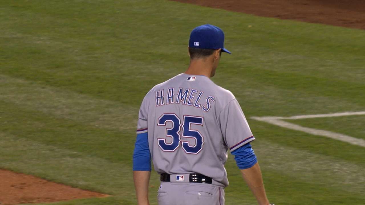 Hamels' six strong innings