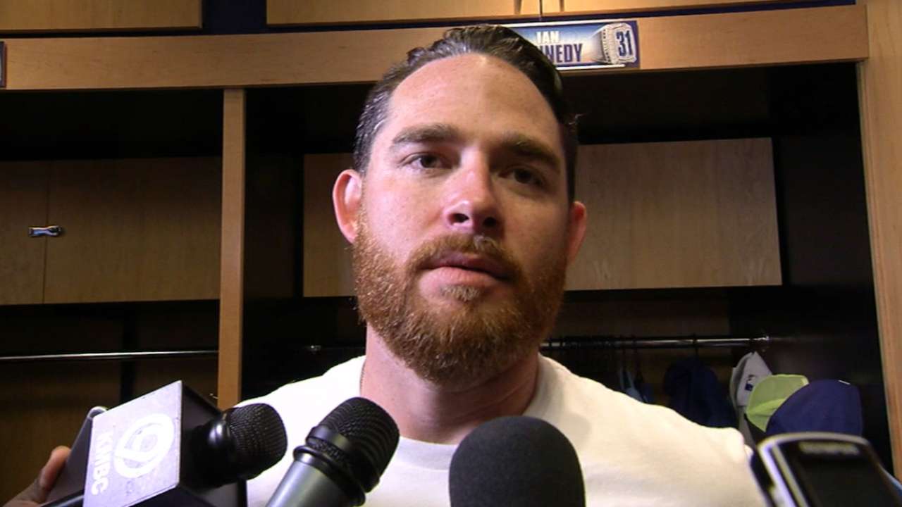 Kennedy on his KC debut
