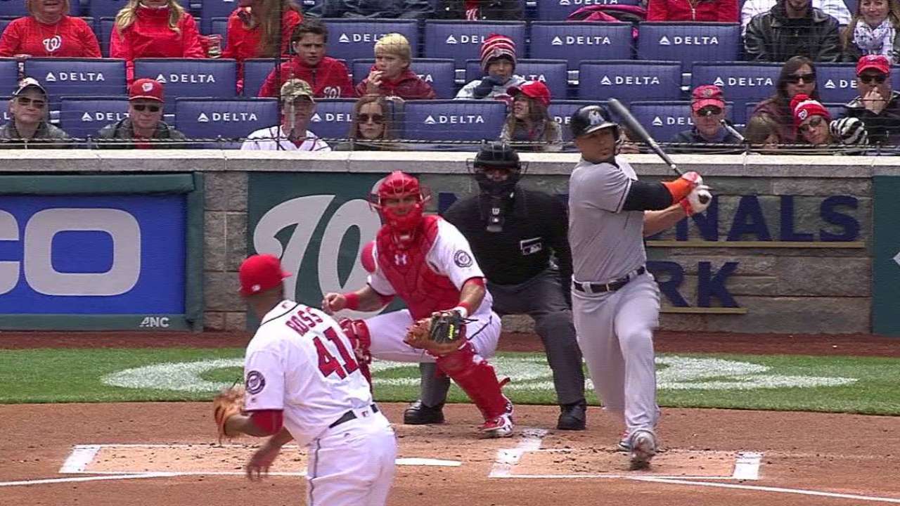 Hot off the bat: Giancarlo sets velocity benchmark
