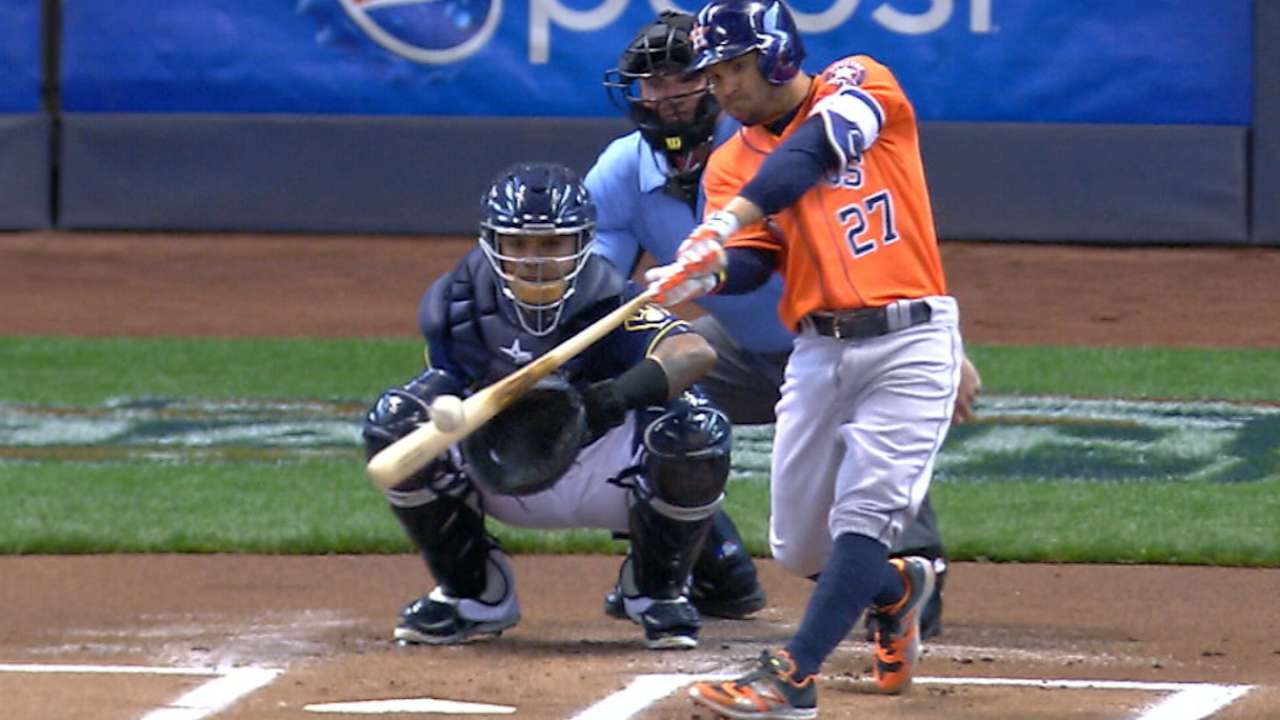Altuve's leadoff home run