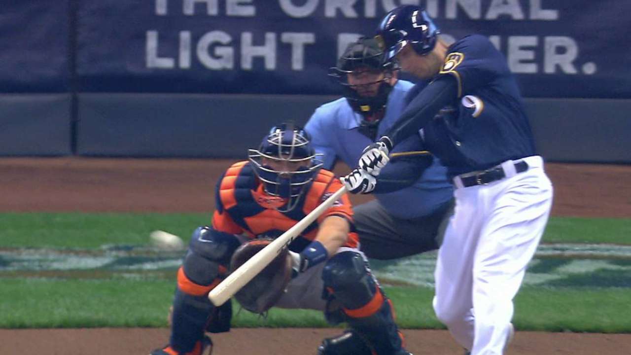 Hill's two-run single