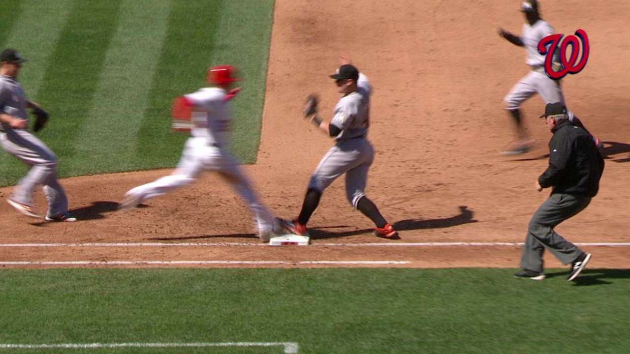 Murphy's single in the 5th