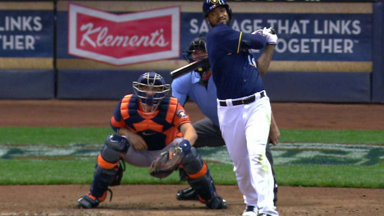 Brewers edge Keuchel, win series vs. Astros