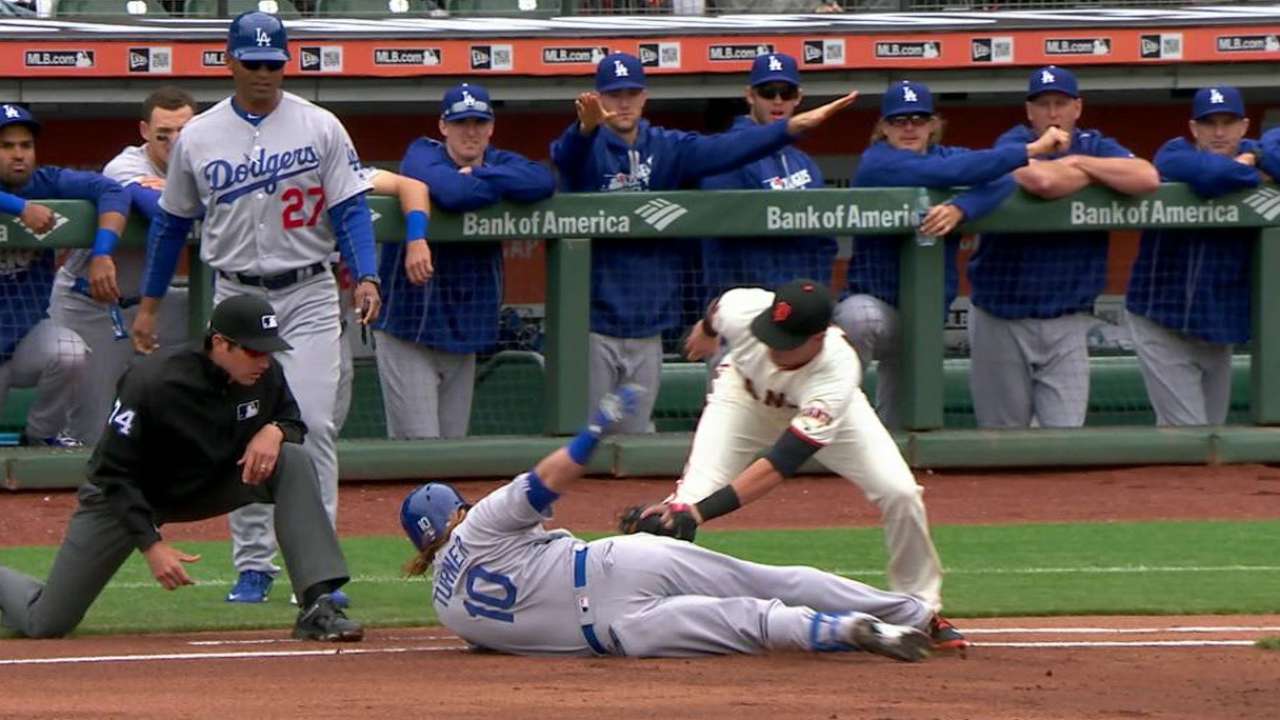 Turner's RBI single