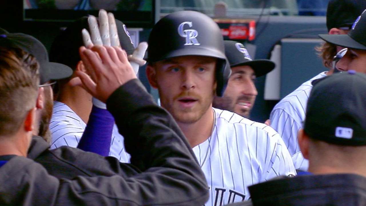 Trevor Story tuvo una primera semana de ensueño en G.L.