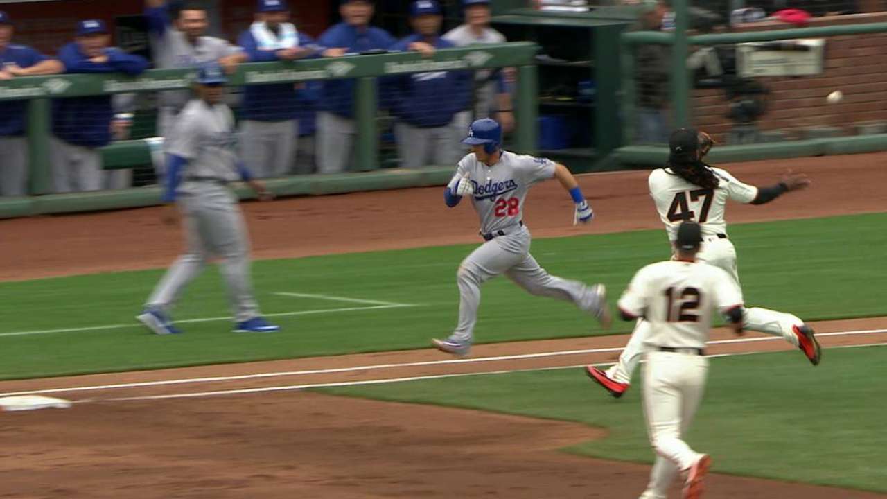 Dodgers option Barnes to Triple-A