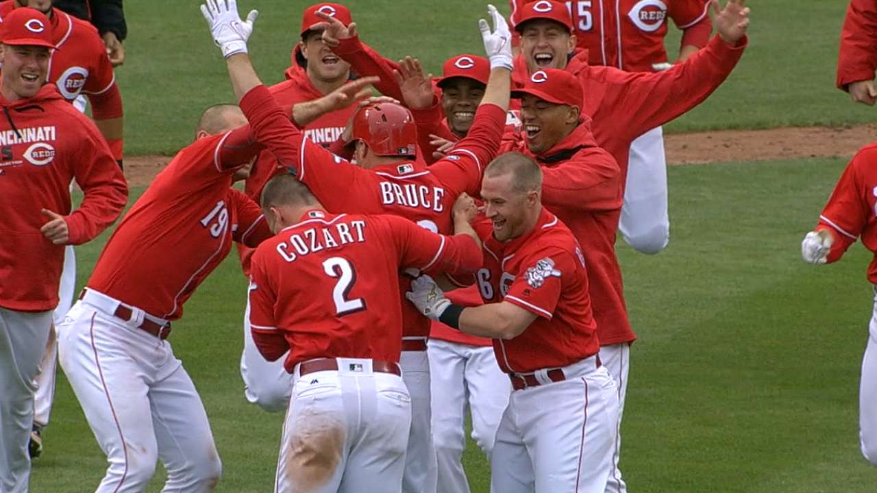 Must C: Bruce walks off Reds