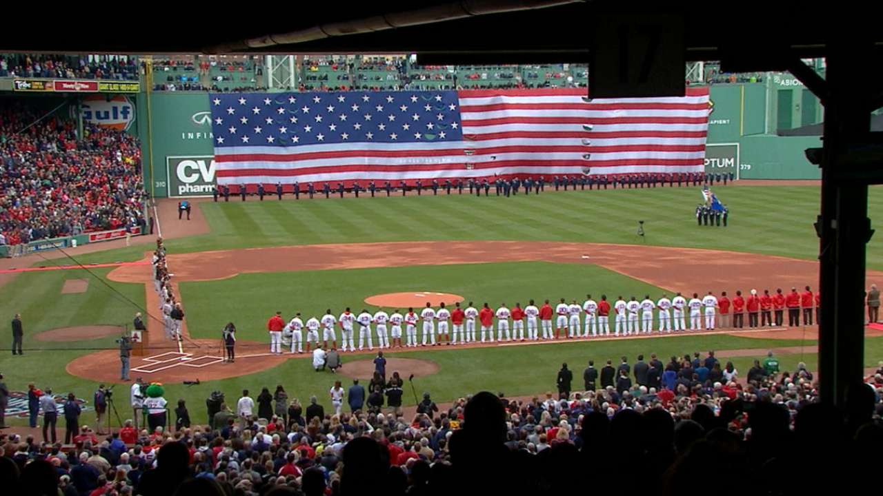 Alex Ortiz performs anthem