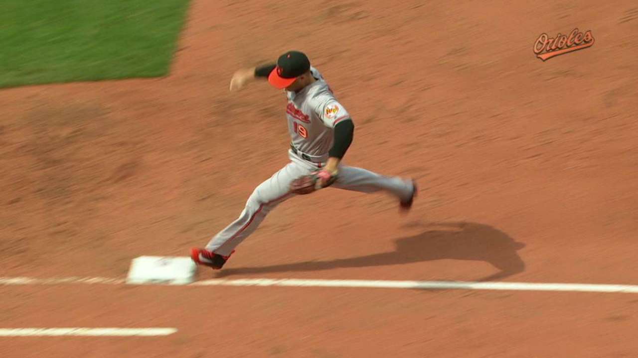 Davis' diving stop